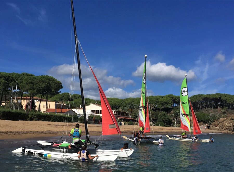 corsi catamarano centro velico Naregno
